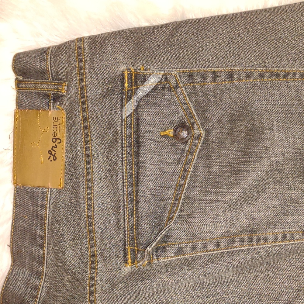 💜VINTAGE💜 Lrgeans GR TS FLAP POCKET Jean's Grey Wash last available - Picture 7 of 11